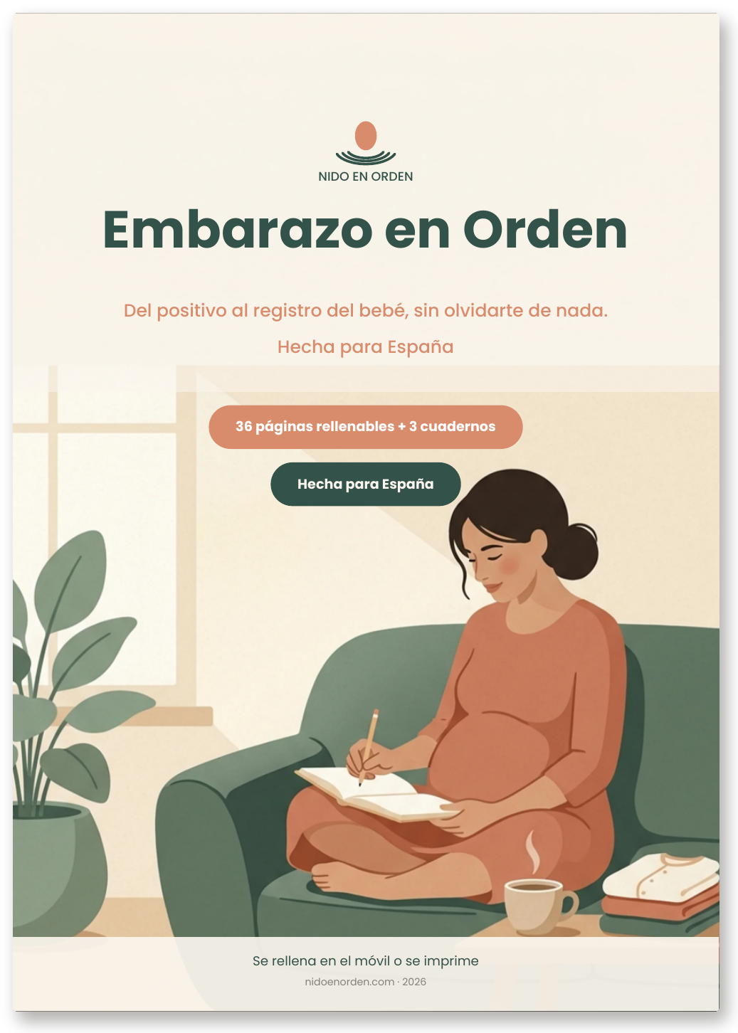 Portada de Embarazo en Orden, la guía